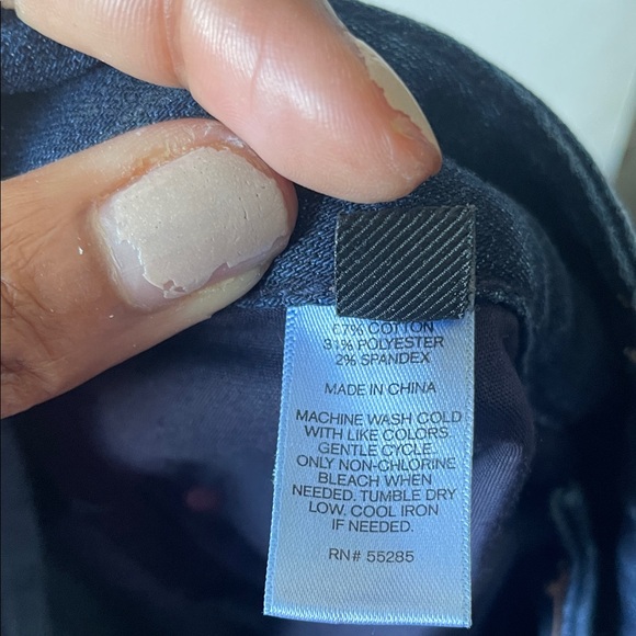 Express Women's Deep Indigo Skinny Jeans - Picture 9 of 11